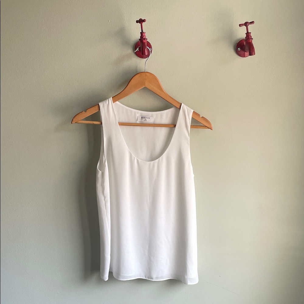 BABATON || Cream Doubled Layered Cami Size XXS